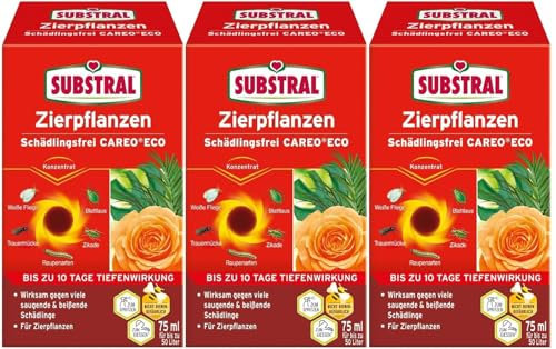 3 X 75ml Substral®Zierpflanzen Schädlingsfrei Careo Eco