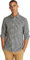 Tommy Jeans Men’s Poplin Check Long Sleeve Shirt, Black (Black), M