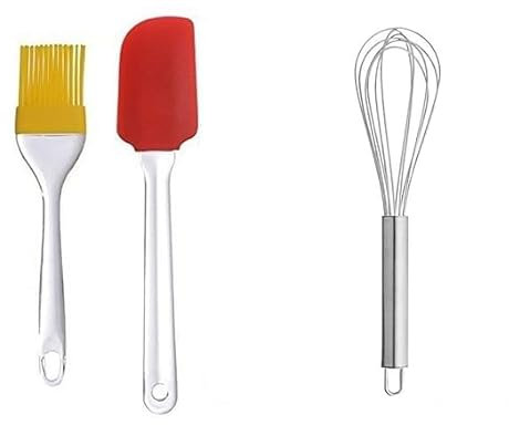 Set spatola e pennello da pasticceria