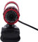 AKLOSIPY Clip su Webcam da 12 M HD 360 Rotante con Fotocamera Integrata per PC Rossa USB 2.0 per Videochiamate su PC Videocamera Web Compatibile con Algoritmo A9 (rosso)