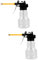 TOKIDNY 2pièces Bouteille De Distribution Huile Moteur Transparente Distributeur De Huile pour Voiture avec Bec Contenant Réutilisable pour Remplissage Pratique