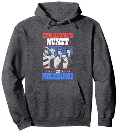 It's Always Sunny In Philadelphia Retro American Poster Pullover Hoodie