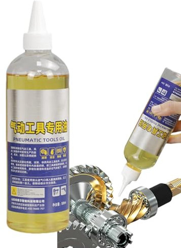Aceite Para Herramientas Neumaticas, 120 Ml Aceite Especial Para Herramientas Neumáticas, Aceite Para Aire Comprimido, Aceite Para Neumáticos Desgasta Y Aumenta La Vida Útil De La Máquina