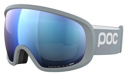POC Fovea Mid - Gafas de esquí y snowboard para una precisión incomparable y una visión nítida en cualquier condición climática con protección UV completa y revestimientos innovadores
