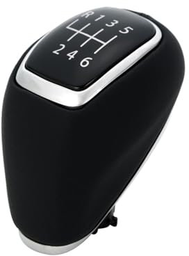 DOMENICA Pomo para palanca de cambios de 6 marchas compatible con Hyundai I30 Elantra Solaris Venue 2016 2017 2018 2019