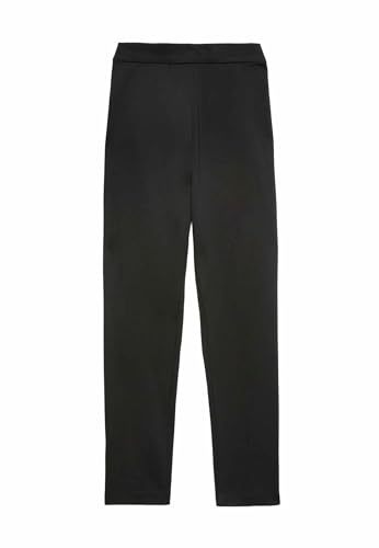 Marks & Spencer Knöchellange Jersey-Hose In Schmaler Passform Damen Schwarz UK 6 (EU 34)