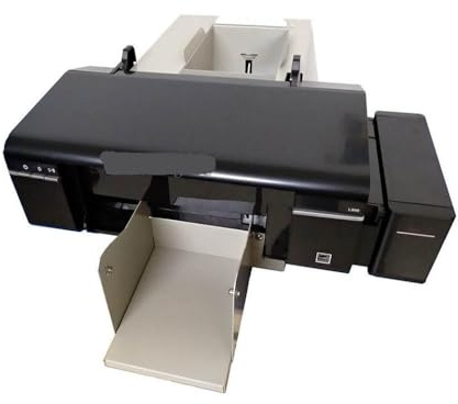 CUAWBAPF Inkjet -Drucker Kompatibel mit PVC -ID -Karten mit 52 Tabletts, die mit L800 Kompatibel mit ID -Karten- und CD -DVD -Druck kompatibel sind(AU Plug)