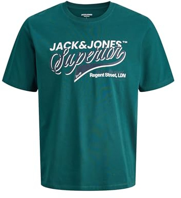 JACK & JONES Herren Jjelogo Tee Ss O-Neck 2 Col Ss26 Sn Jjelogo Tee Ss O-Neck 2 Col Ss26 Sn (1er Pack)