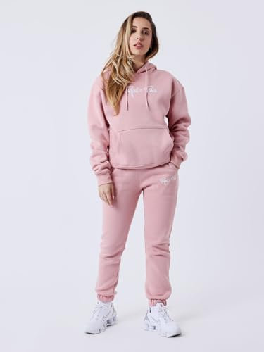 Project X Paris Bas de Jogging Femme Signature Rose dragée M