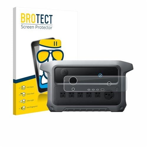 BROTECT Schutzglas für Anker SOLIX C2000 Gen 2 | Entspiegelnder Displayschutz Made in Germany Schutzfolie Glas Matt Anti-Reflex Kratzfest 9H Anti-Fingerprint Einfache Montage