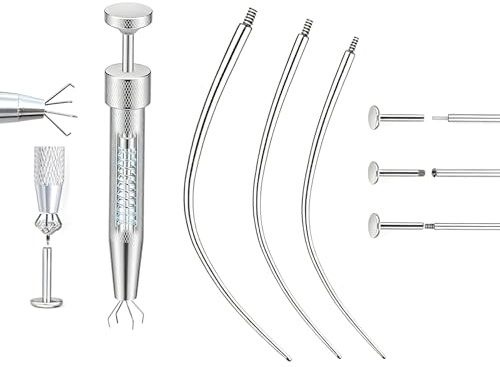 AceFun Piercing Taper Grabber Set 16G 18G 20G piercing kugel aufdreher Einsteckstift Innengewinde Außengewinde Piercing Werkzeug Zange für Ohr Nase Lippe Bauch Selber Stechen