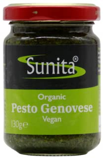 Sunita Organic Pesto Genovese 130g