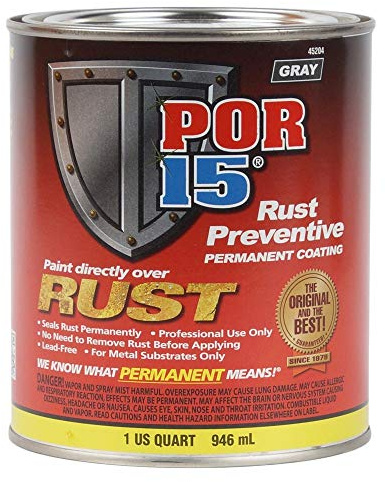 POR-15 45204 POR-15 Paint Quart Gray