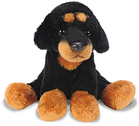 Yomiko 12116 Rottweiler Hund Kuscheltier, 13 cm