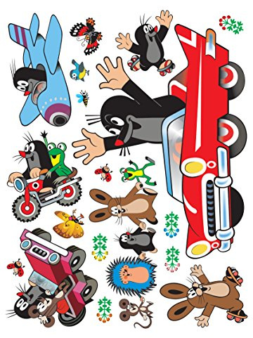 Wand Sticker DK 1789 kleine Maulwurf