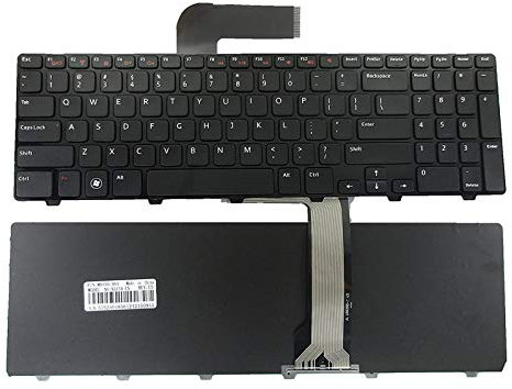 SUNMALL N5110 Keyboard Compatible with DELL Inspiron, Replacement Laptop Keyboard with Frame Compatible with DELL Inspiron 15R N5110 M501Z M511R Ins15RD-2528 2728 2428