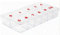 TNBL Empty Nail Tip Storage Box Numbered 0-10, Organized Nail Tip Container & Nail Art Accessories