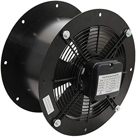 Industrial Duct Fan Cased Axial Commercial Kitchen Canopy Extractor 500mm