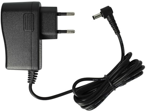 vhbw 1x Fuente alimentación CA/CC Compatible con Casio CTK-1100, CTK-1150, CTK-1200, CTK-1300, CTK-1500, CTK-1550, CTK-2080, CTK-2300, CTK-240, CTK-245, CTK-3200 Teclado - 114 cm