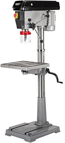 Draper DP150012E 12 Speed Heavy Duty Floor Standing Pillar Drill 240v