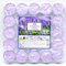 TEALIGHT candele PROFUMATE- PEZZI 50- DURATA 4 ORE- CANDELE (LAVANDA)
