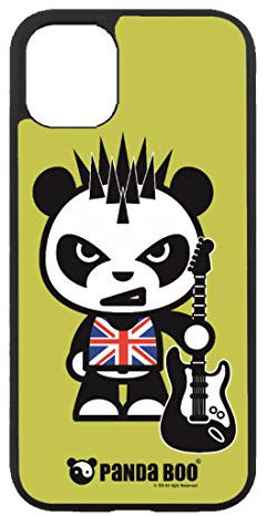 Schutzhülle für iPod Touch 5, Motiv: Panda Boo® Punk Musik, Gitarre, Humor, Kunststoffrahmen, Schwarz (IPOD Touch 5)