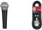 Shure SM58-LC Cardioid Dynamic Vocal Microphone,Black & Stagg 6m XLR to XLR Plug Microphone Cable