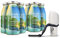 SmoothieDog Hundesmoothie 6er Trinkpause (Ente) + Doggyroller m. Halter, Karabiner Blau - Flüssiges Hundeleckerli - Zucker- & glutenfrei - Zubehör Hund - je 250ml