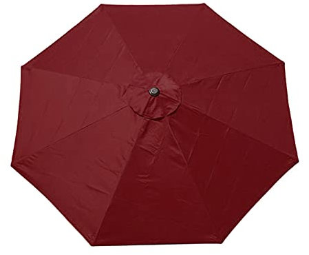 SFTYUFS Sombrilla grande a prueba de viento paraguas de playa, paraguas de playa, ligero, ajustable, protección solar instantánea para playa, piscina, patio, jardín, color rojo