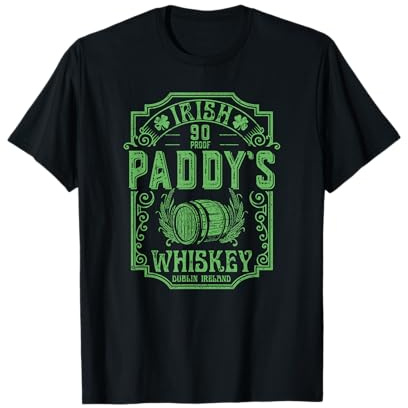 St. Patrick's Day Paddy's Irish Whiskey T-Shirt