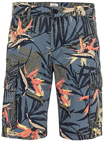 camel active Herren 496015/1F13 Cargos, Multicolour AOP, 35 W