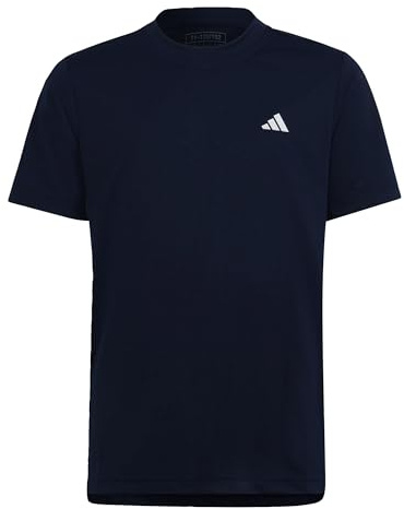 adidas Boys Club Tennis Short Sleeve T-Shirt, 7-8 Years