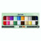 Okaei Nähgarn set 20 farbige Polyester-Nähfäden,Nähmaschinen Garn,Overlockgarn,Nähset, Nähkasten,Nähgarn,Stickgarn Set in Bunten Farben, 100 Meter.