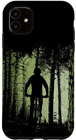Waldweg Radfahrer Offroad Downhill MTB Trail Biker Hülle für iPhone 11