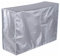 JTKREW Housse Climatiseur Extérieur Imperméable Couverture Climatiseur Extérieur Argenté Polyester