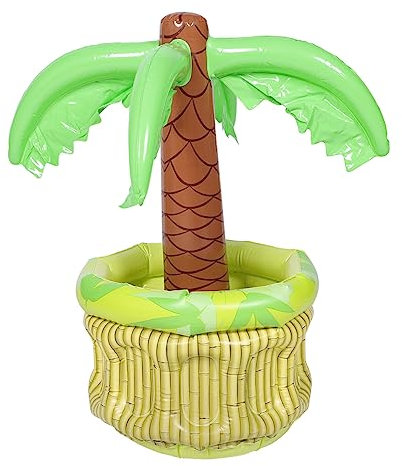 CIMAXIC Aufblasbarer Eimer Mit Bierflaschenhalter - Strandthema
