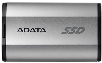 ADATA SD810 2000G Portable External Solid State Drive - Up to 2000MB/s, USB 3.2 Gen 2x2, USB-C, IP68 Water Resistance, Reliable Storage for Gaming, Students, Professionals