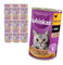 Whiskas Katzenfutter Nassfutter Adult 1+ mit Huhn in Soße, 10 Dosen (10 x 400g)