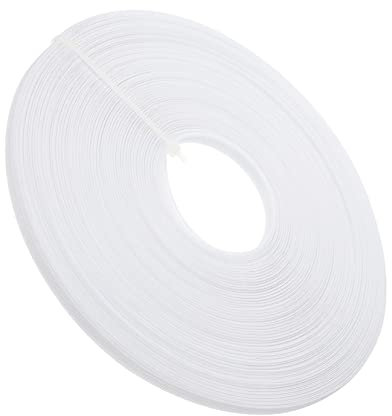 Gogogmee 1 rollo de tiras de costura moldeadas DIY palillos de poliéster cortables de costura palillos de vestir resistentes al desgaste palillos ropa de costura palillos resistentes al
