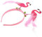 WOFASHPURET Flamingo Haarreif Für Damen Tropisches Kostüm-accessoire Für Partys Und Feiern Bequem Und Langlebig Für Hawaii-events Und Mottopartys Lustiger Kopfschmuck Für Unvergessliche