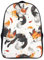 FSHAOETCO Fox 3D-Effekt Rucksack Backpack Schulrucksack Schulranzen Schultasche Sportrucksack Kindergarten Leichter Kleinkinderrucksack 40x28x16cm