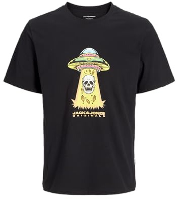 JACK & JONES Male T-Shirt Plus Size Gedruckt T-Shirt