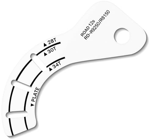 1 x Fahrrad-Schaltwerk Kettenspalt Schwungrad Führungsrad GG Einstelllehre Werkzeug für Shimano RD9250 8150 7150 Spezialwerkzeug (für 9250 8150)