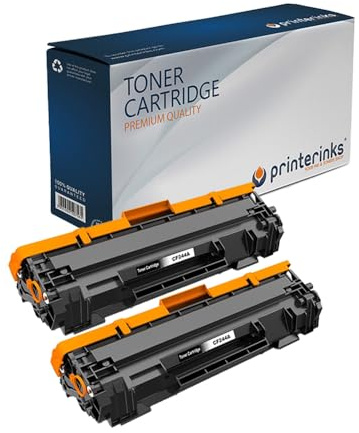 Printerinks 44A CF244A Toner Cartridge Compatible with HP 44A CF244A for LaserJet Pro M15, M15a, M15w, MFP M28a, MFP M28w (Black, 2-Pack)