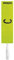 Erima Unisex – Erwachsene Kapitänsbinde mit Klettverschluss (7242511) gelb, 2