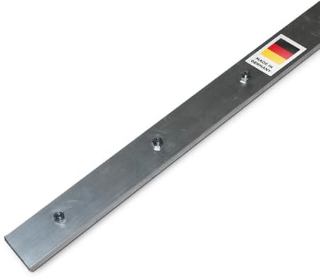 blizz-z Alu-Verschlussschiene für Wurzelschutzsperren 0,70 m x 4 cm | Aluminiumschiene 2-teilig vormontiert für Wurzelblocker, Wurzelbegrenzer - Made in Germany
