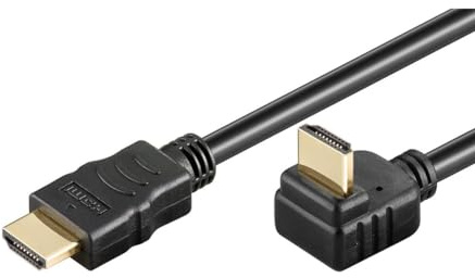 Goobay 61272・1 m・HDMI Typ A (Standard)・HDMI Typ A (Standard)・3D・18 Gbit/s・Schwarz (61272)