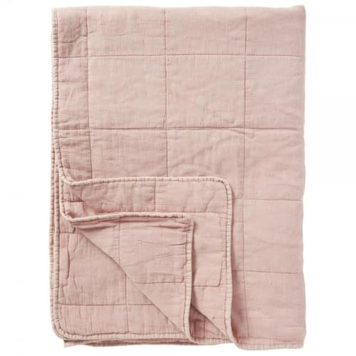 IB Laursen Klassischer Quilt rosa B: 130 L: 180