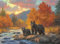 Buffalo Games - Abraham Hunter - Golden Crossing - 1000 Piece Jigsaw Puzzle for Adults Challenging Puzzle Perfect for Game Nights - Finished Puzzle Size is