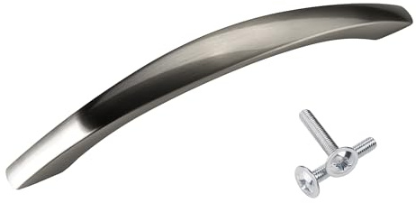 SOTECH Möbelgriff DEJA BA 128 mm Edelstahloptik | Bügelgriff Bogengriff